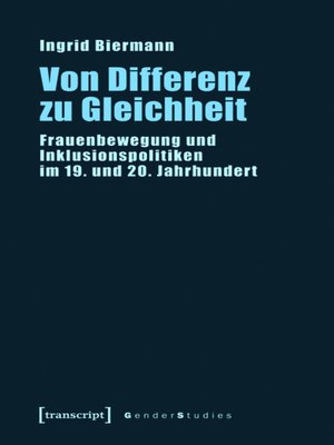 cover image of Von Differenz zu Gleichheit